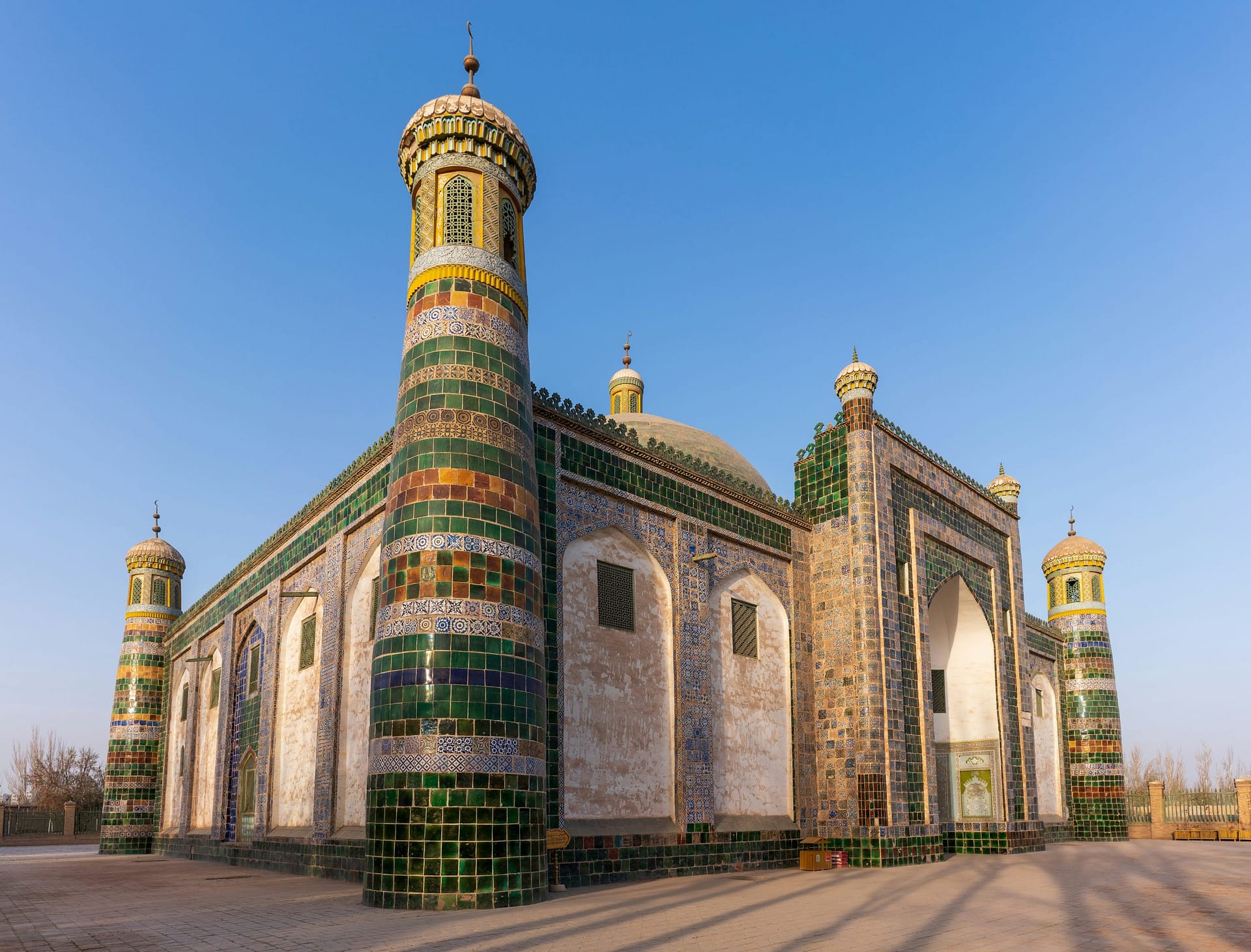 Landscape representing the Full Silk Road journey