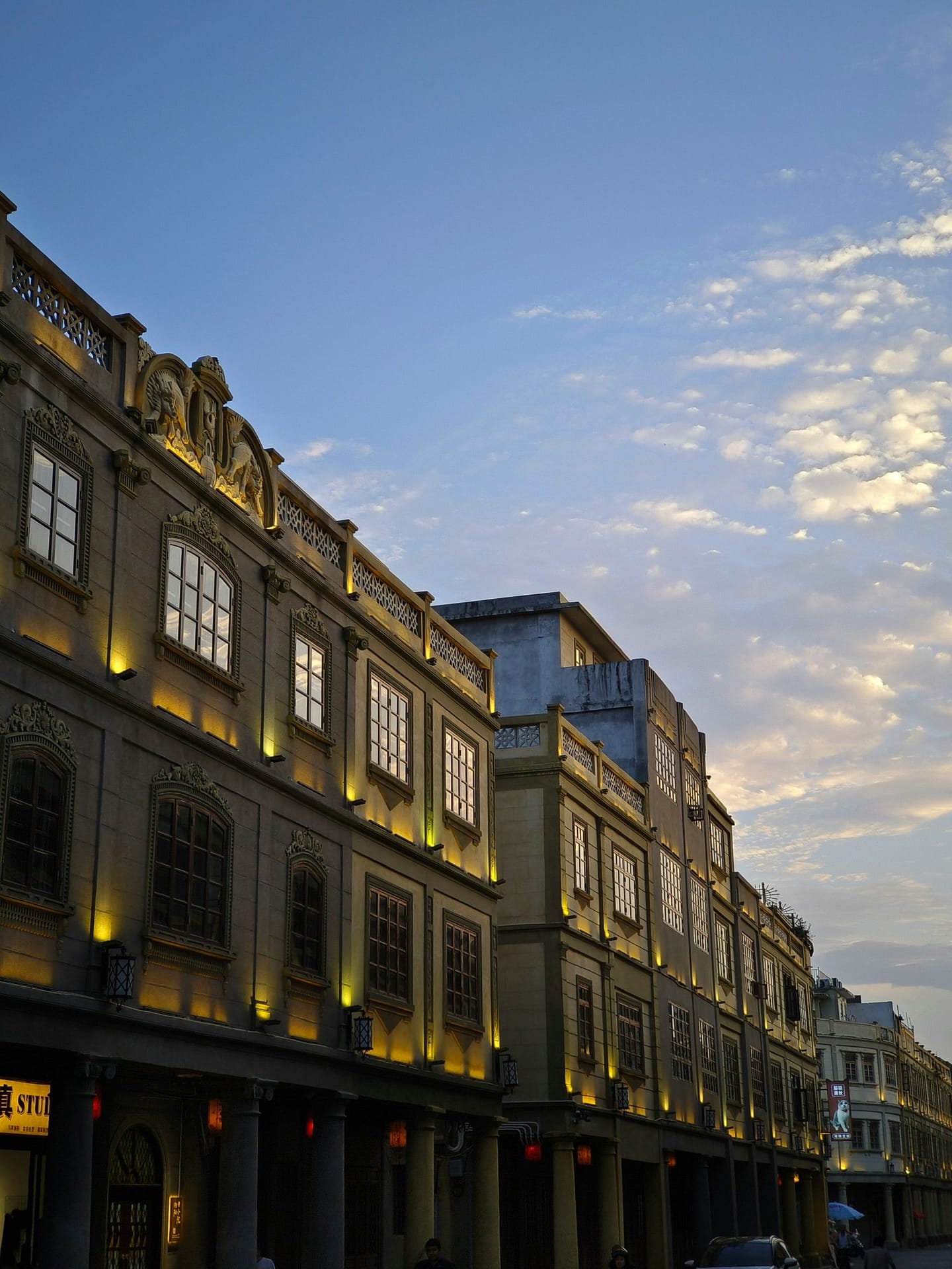 Shantou arcade streets featured in the film Dear You